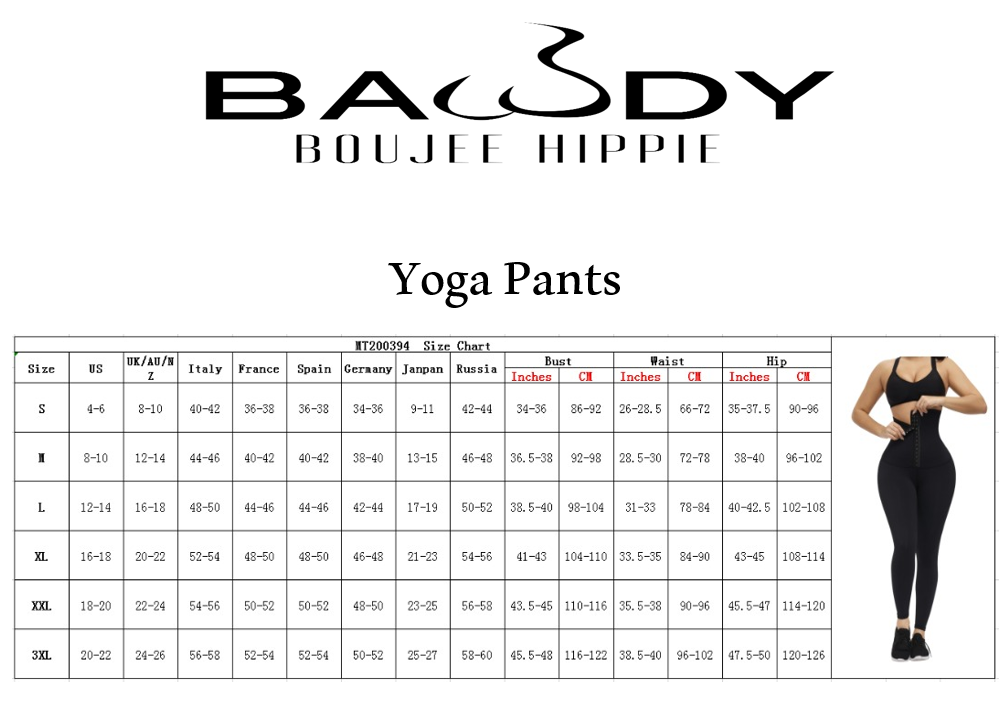 Bawdy Yoga Pants BLACK – Shop Boujee Hippie